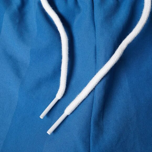 NWT adidas Originals Core Blue Retro Football Shorts XL | Vintage-Inspired, Rare - Picture 5 of 7